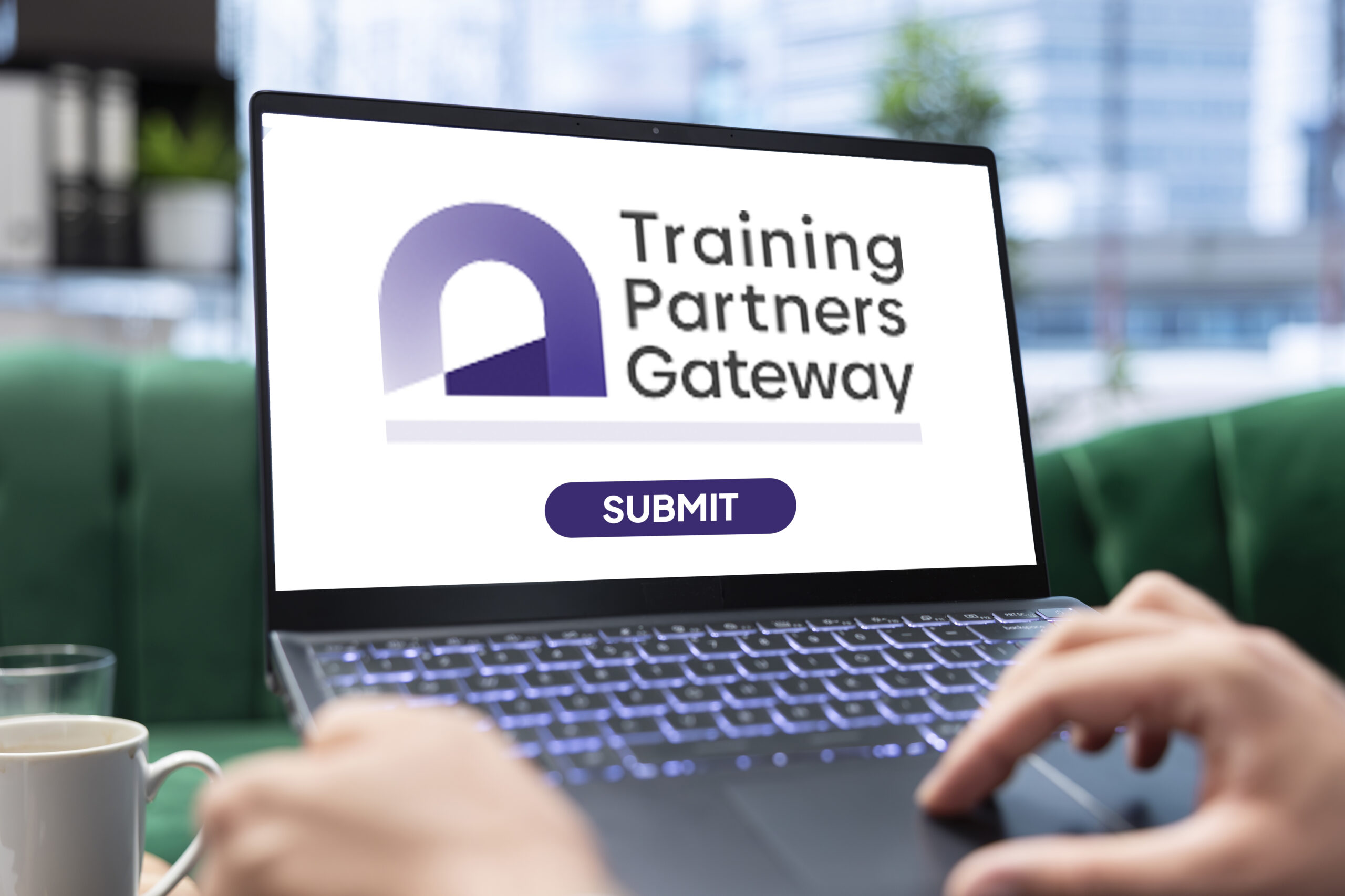 TPGateway submission on laptop